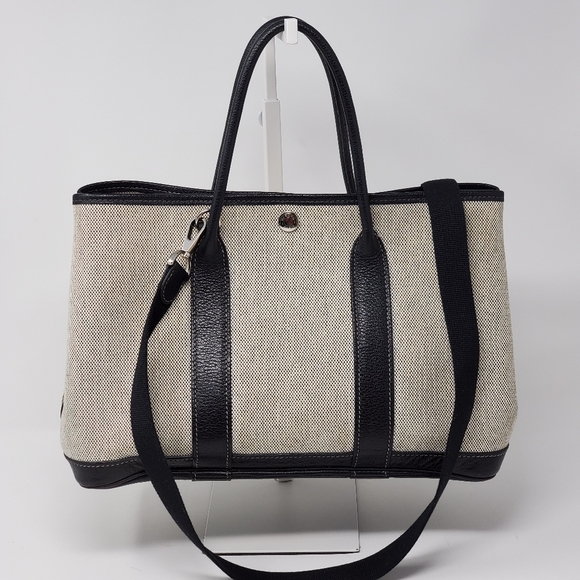 100% AUTH HERMES GARDEN PARTY PM CROSSBODY BAG - Picture 2 of 16